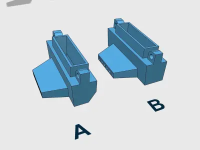 Fan Duct for Geeetech A20 easy print Free 3D print model