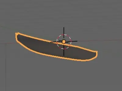 nurbs canoe 3D model