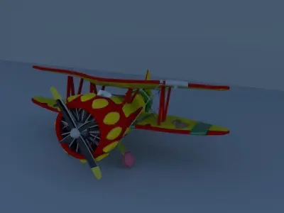 Avion Stuart Little Dos 3D model