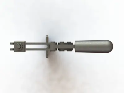 Grampo de Acao Rapida Quick Action Clamp Kifix KF 152 3D model