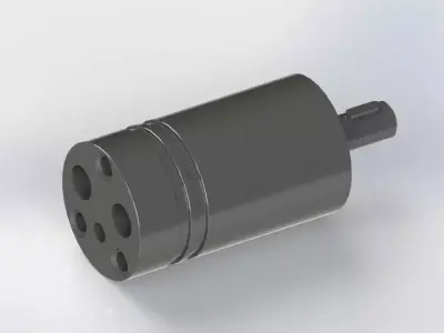 DANFOSS OMM8 3D model