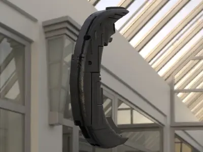 Boomerang Ship 3D model