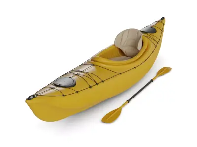 Kayak 3D model