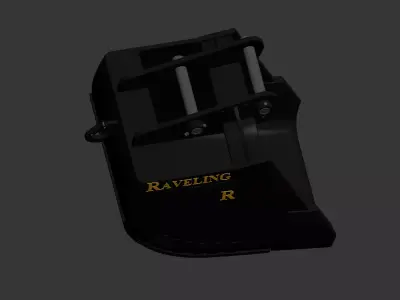 Ravelling R Excavator Bucket 3D model