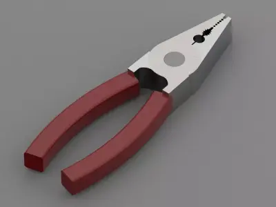 Pliers 3D model 8