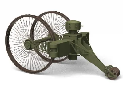 LEBEDENKO TSAR TANK 3D model