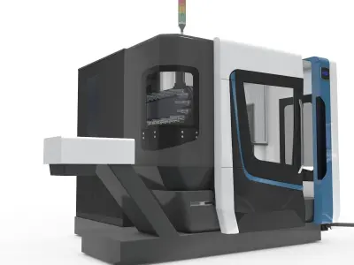 Milling Machine CNC  3D model