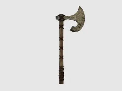 Viking AXE 3D model 4