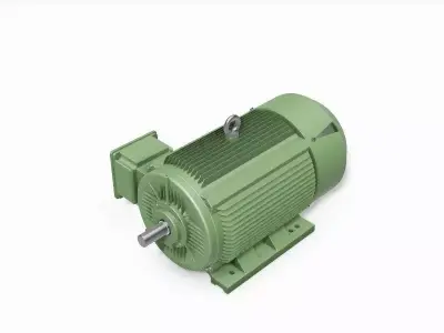 315M B3 Left 2 Pole IEC electric motor - 3D CAD model 3D model