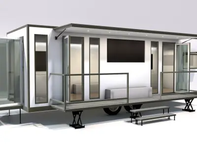 Event Trailer 3D model