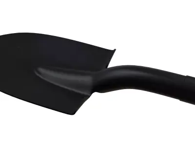 Shovel And Spade Low-poly 3D model