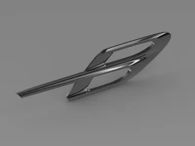 bentley logo 3D model V2