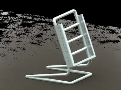 scientific calculator dock Free 3D model