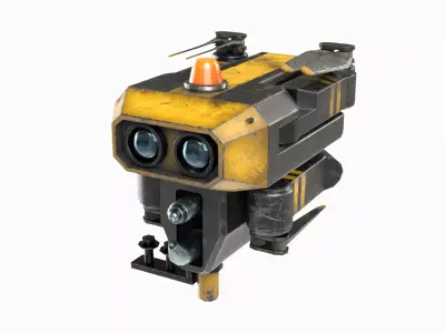 Repair Drone Low-poly 3D model