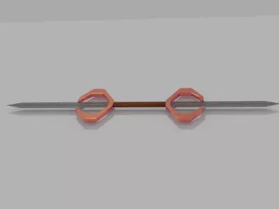 Mirror sword Free 3D model