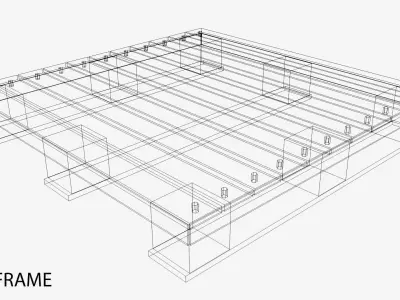 Pallet - CP3 Block 3D model