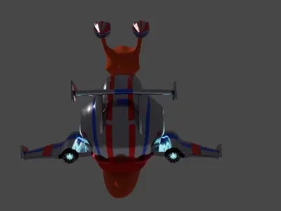 TRABO SNAIL 3D model