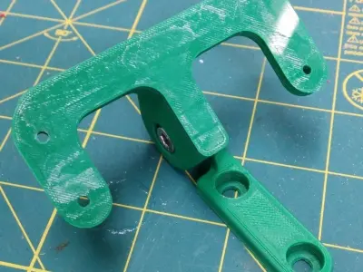 Snowstock Delta bracket for Pablos excellent RepRapDiscount L... Free 3D print model