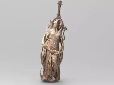 Kamelot Origins sword sculpture 1 3D model