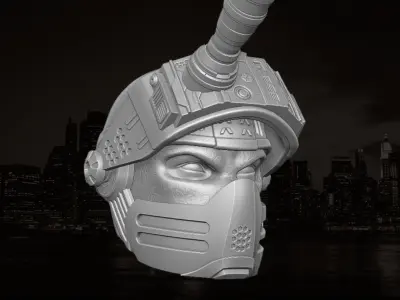 Night Viper Fan Art Kit 3D printable File For Action Figures 3D print model