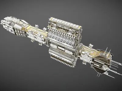 6EAS Agamemnon 3D model