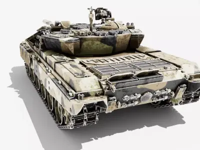 T90 Russian Tank 3D model