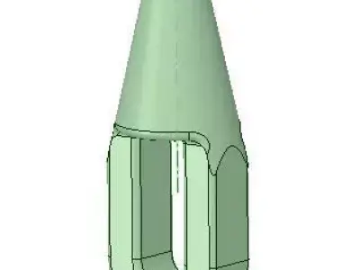 Spelter Socket 3D print model