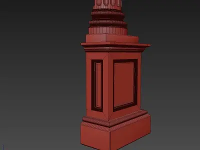 Pilaster Classic 1 3D model