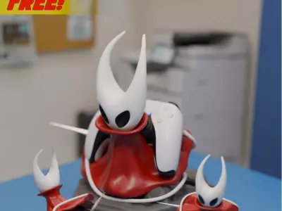 Hollow Knight Controller Stand 3D print model