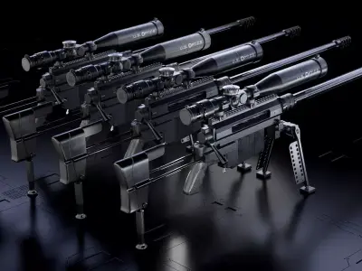 THOR M96 WindRunner low polygon model Low-poly 3D model purchase