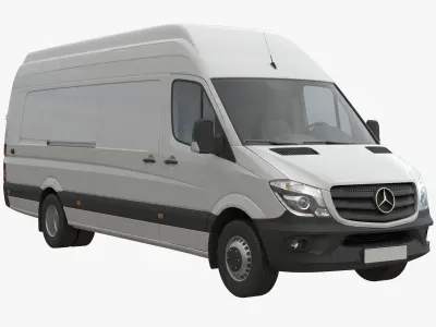 Mercedes-Benz Sprinter 2015 Panel Van MAXI 3D model