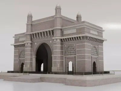 Gateway of India 3D model