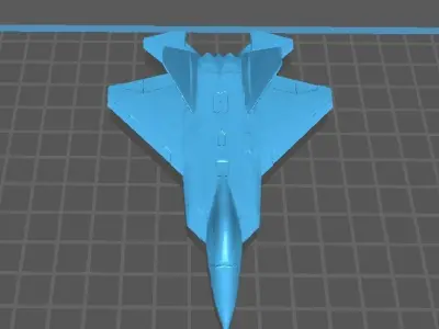 Turkish fighter kaan 3d model 3D print model
