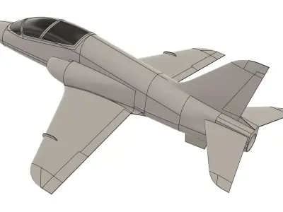 BAe Hawk T1 3D print model