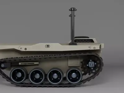 Unmanned Ground Vehicle 3D model