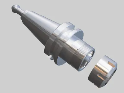 CNC Milling Tools 3D model