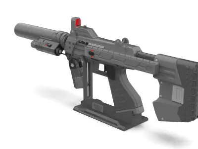 M7 SMG - Halo - Commercial - Printable - STL 3D print model