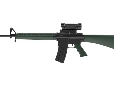 Colt Canada C7A1 3D model