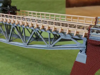 Klein Seeberg bridge 1-87 FDM 3D print model