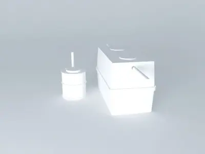septic tank 3000 L eye lift pump Free 3D model