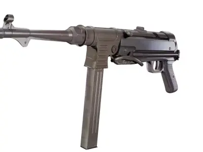 World War 2 German Gun MP40 3D model