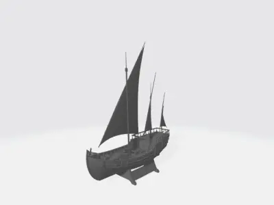  ship  model 3D print model