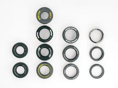 Ultimate Tire Package  Racing slicks-street-race-offroad 3D model