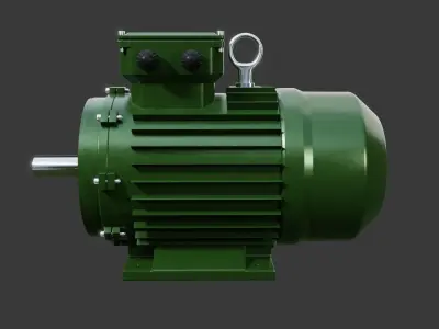 Electric Motor 3D model shop