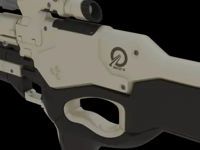 FXB M-96 Mattock 3D model