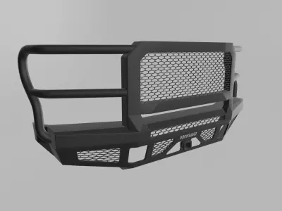 BUMPER FRONT BODYGUARD FT Series Extreme Low-poly 3D model