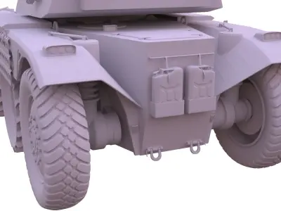 Panhard EBR 105 3D model
