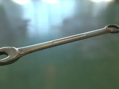 Wrench - Spanner 3D model