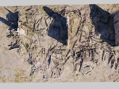 Abandoned-Soviet-Base-Building-6 3D model