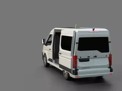 Nissan Interstar Passenger Van 3D model